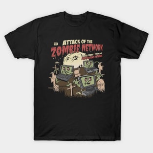 Zombie Network Cybersecurity Infosec T-Shirt